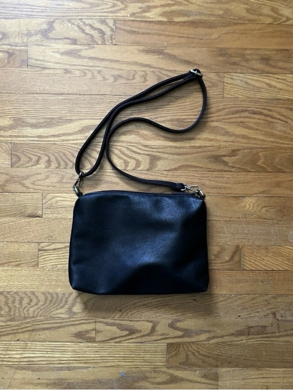 Joy Susan Classic Black Crossbody Bag - Women's Shoulder Bag